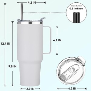 Insulated Tumbler with Handle